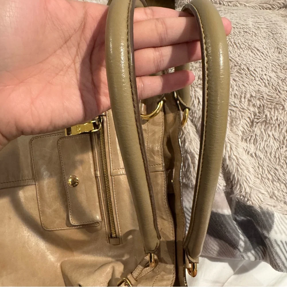 Prada Vitello Shine Shoulder Bag with COA